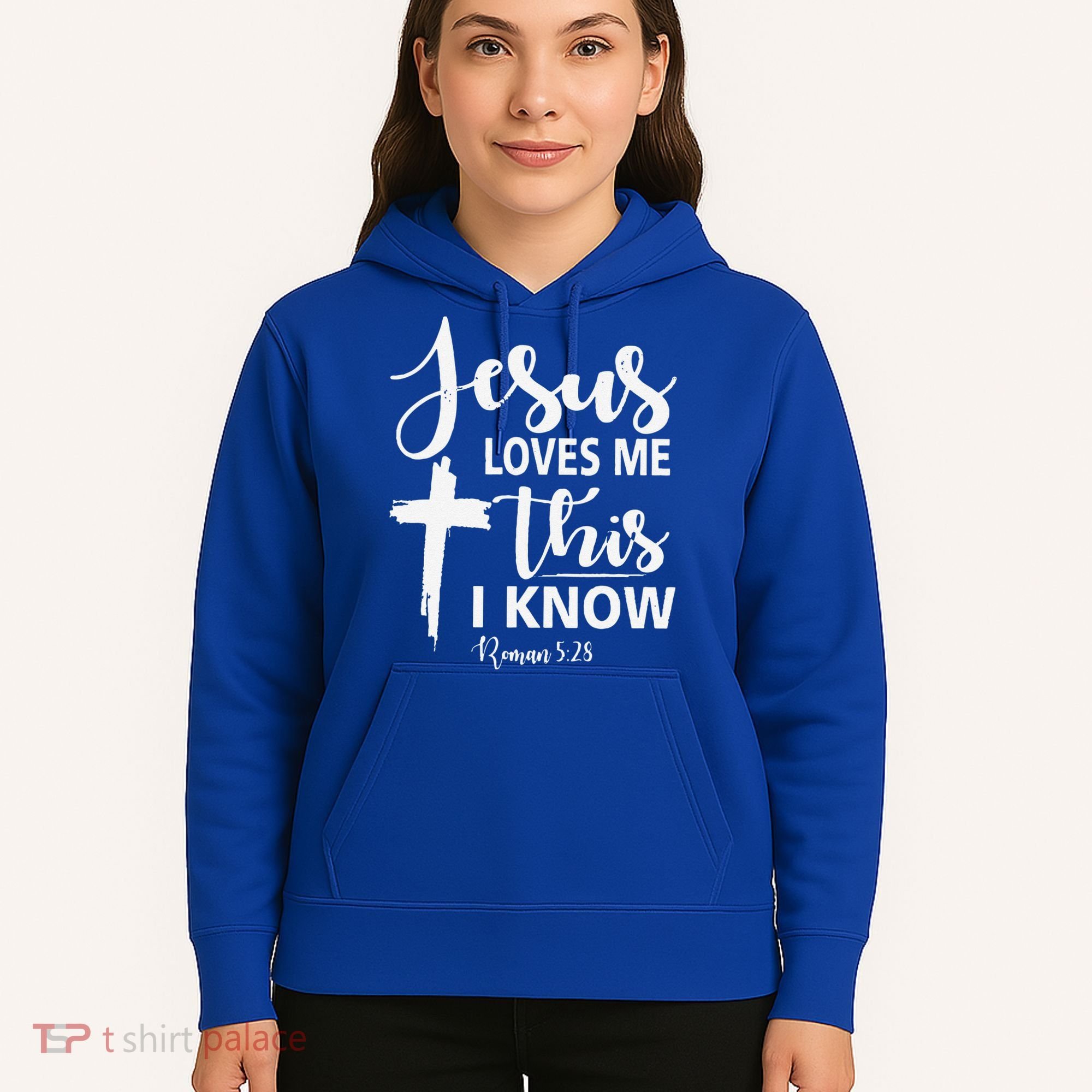 Christian Gift Jesus Love Me This I Know Hoodie