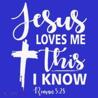 Christian Gift Jesus Love Me This I Know Sweatshirt thumb 3