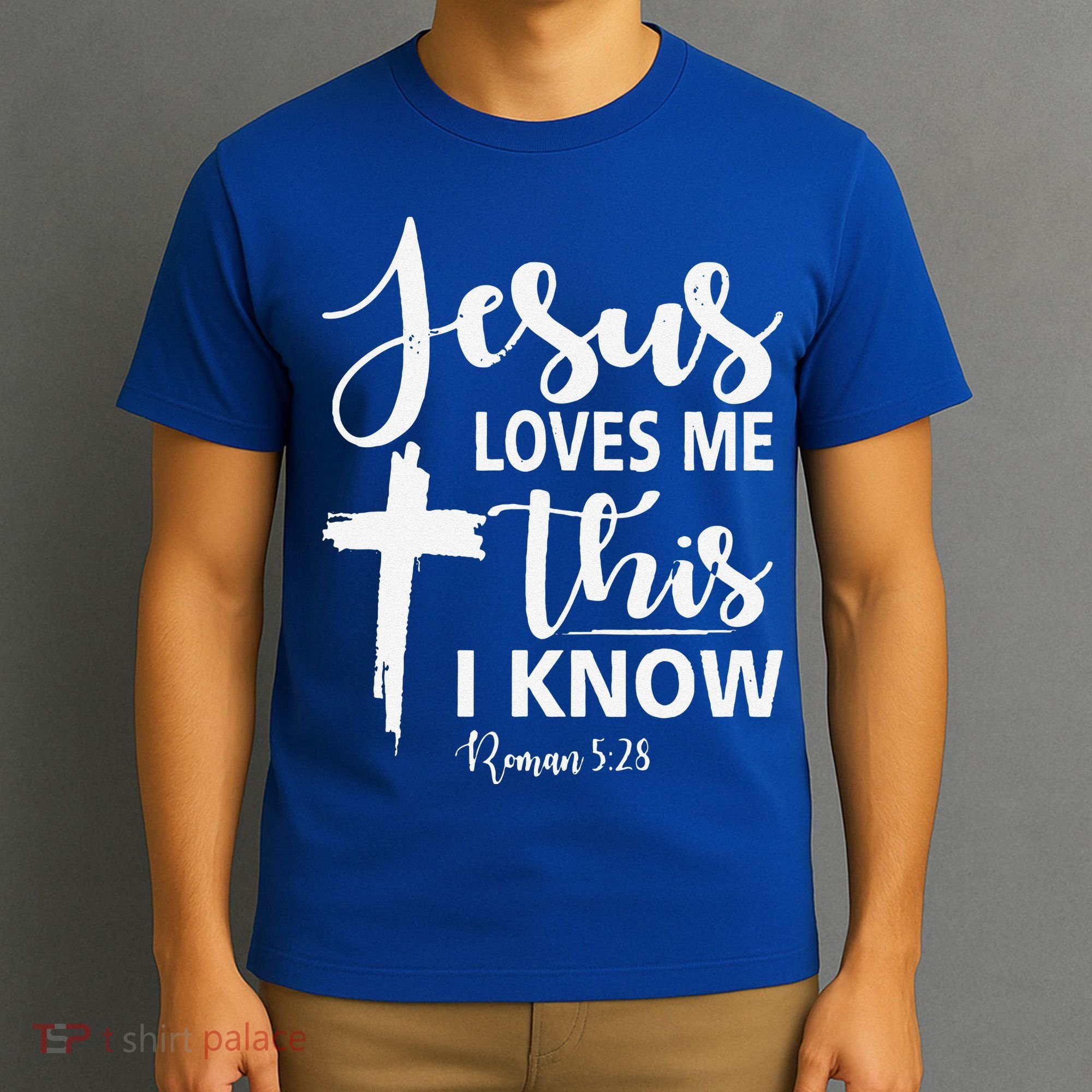 Christian Gift Jesus Love Me This I Know T-Shirt