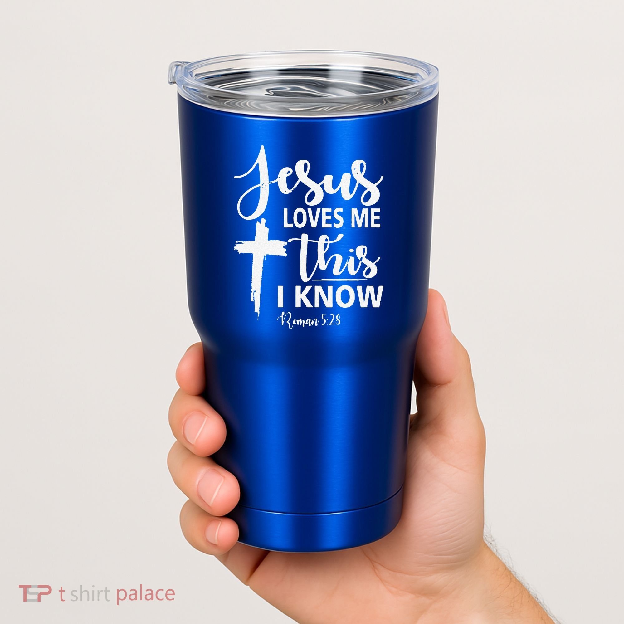 Christian Gift Jesus Love Me This I Know Tumbler
