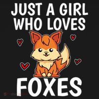 Cute Gift Just A Girl Who Loves Foxes Cute Fox Costume Sweatshirt thumb 3
