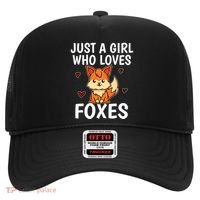 Cute Gift Just A Girl Who Loves Foxes Cute Fox Costume Hat thumb 0