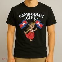 Cambodian Girl, Khmer Girl, Cambodia T-Shirt thumb 3