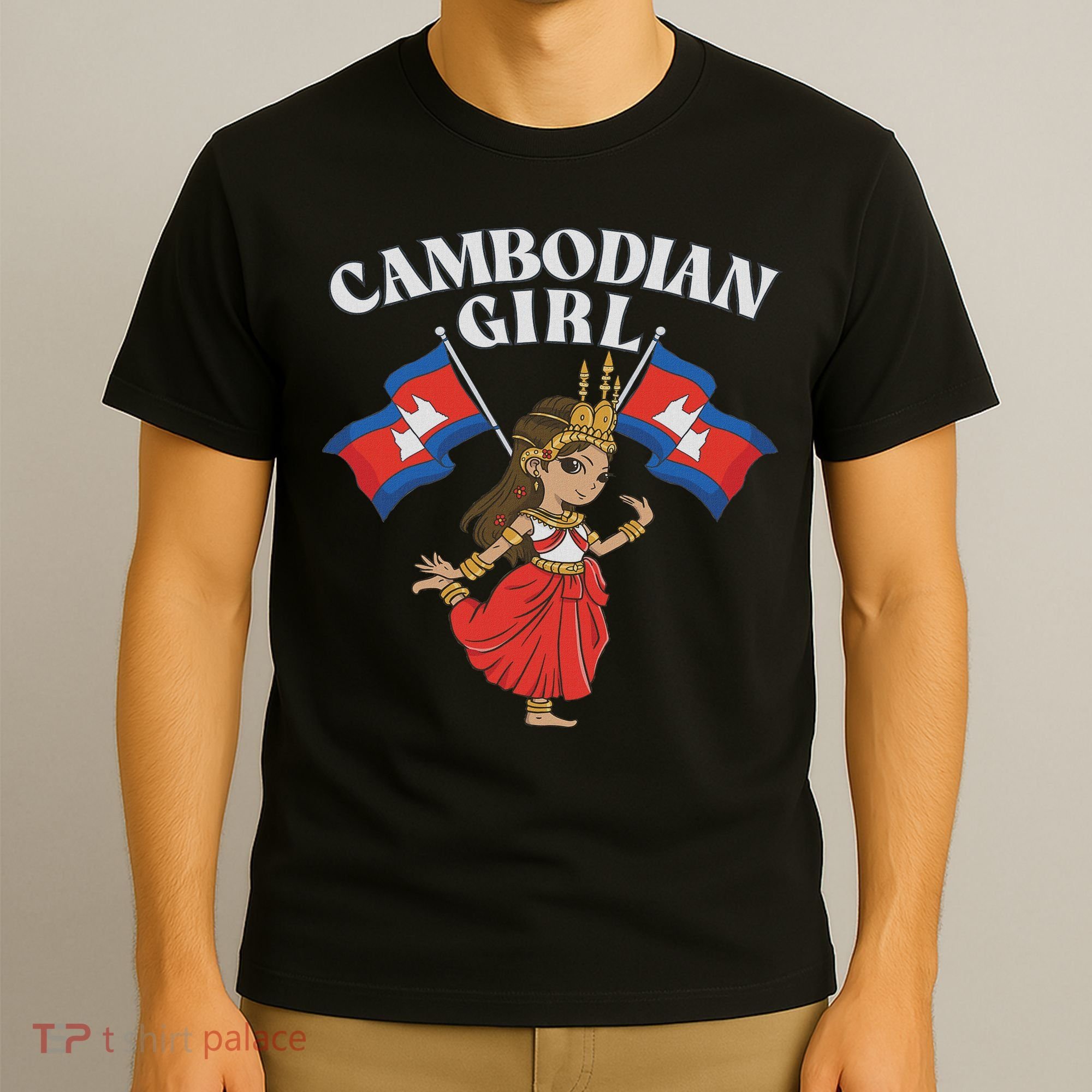 Cambodian Girl, Khmer Girl, Cambodia T-Shirt