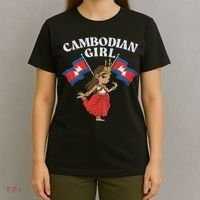 Cambodian Girl, Khmer Girl, Cambodia T-Shirt thumb 4