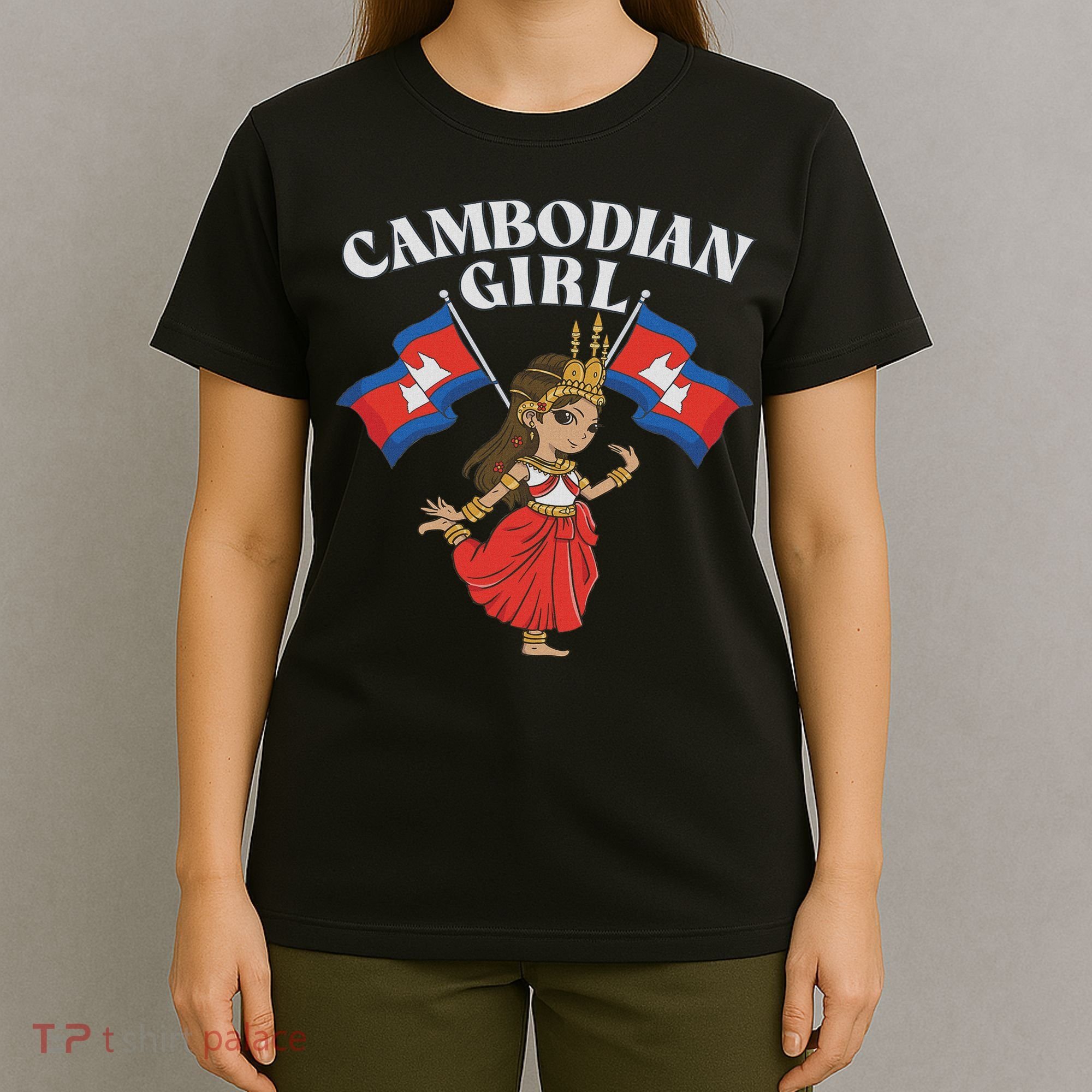 Cambodian Girl, Khmer Girl, Cambodia T-Shirt