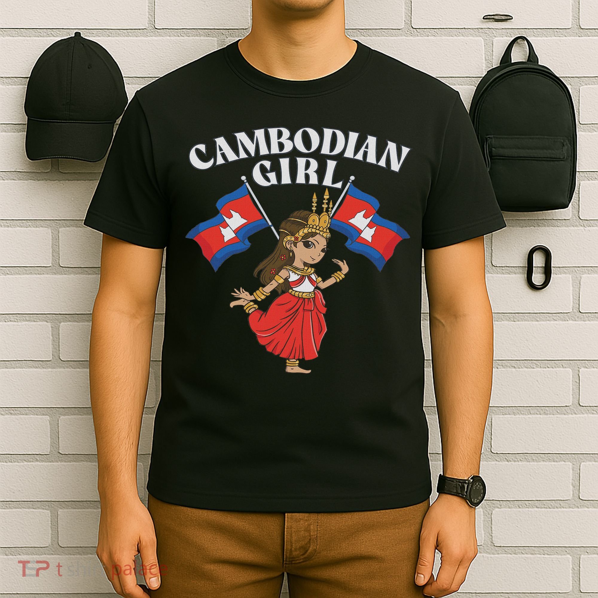 Cambodian Girl, Khmer Girl, Cambodia T-Shirt