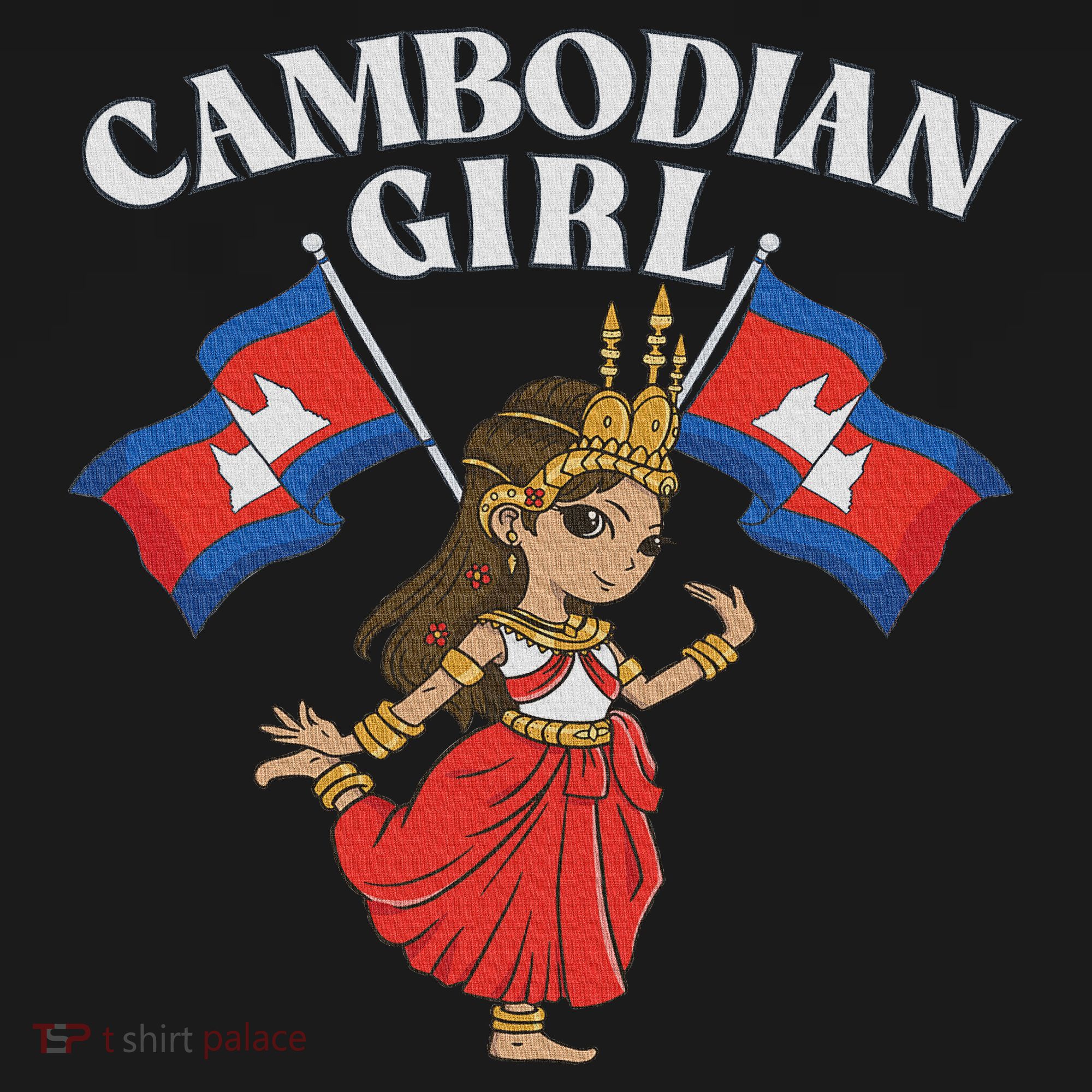 Cambodian Girl, Khmer Girl, Cambodia Women's Hoodie