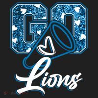 Cute Go Lions Cheer Megaphone Football Fan Tumbler thumb 3