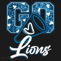 Cute Go Lions Cheer Megaphone Football Fan Baby Bodysuit thumb 2