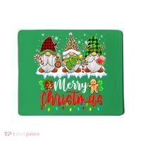 Cute Gnomes Light Family Gnome Xmas Matching Merry Christmas Gift Mousepad thumb 0