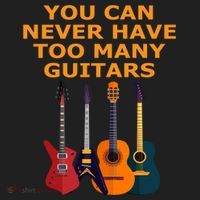 Cute Guitar Lover Gift You Can Never Have Too Many Guitars Gift Hat thumb 2