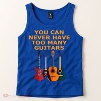 Cute Guitar Lover Gift You Can Never Have Too Many Guitars Gift Tank Top thumb 2