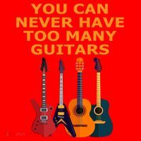 Cute Guitar Lover Gift You Can Never Have Too Many Guitars Gift Santa Hat thumb 1