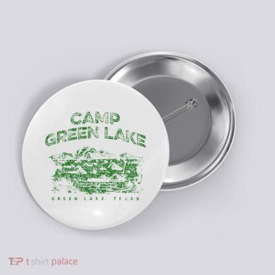 Camp Green Lake Holes Button
