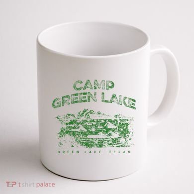 Camp Green Lake Holes Coffee Mug back