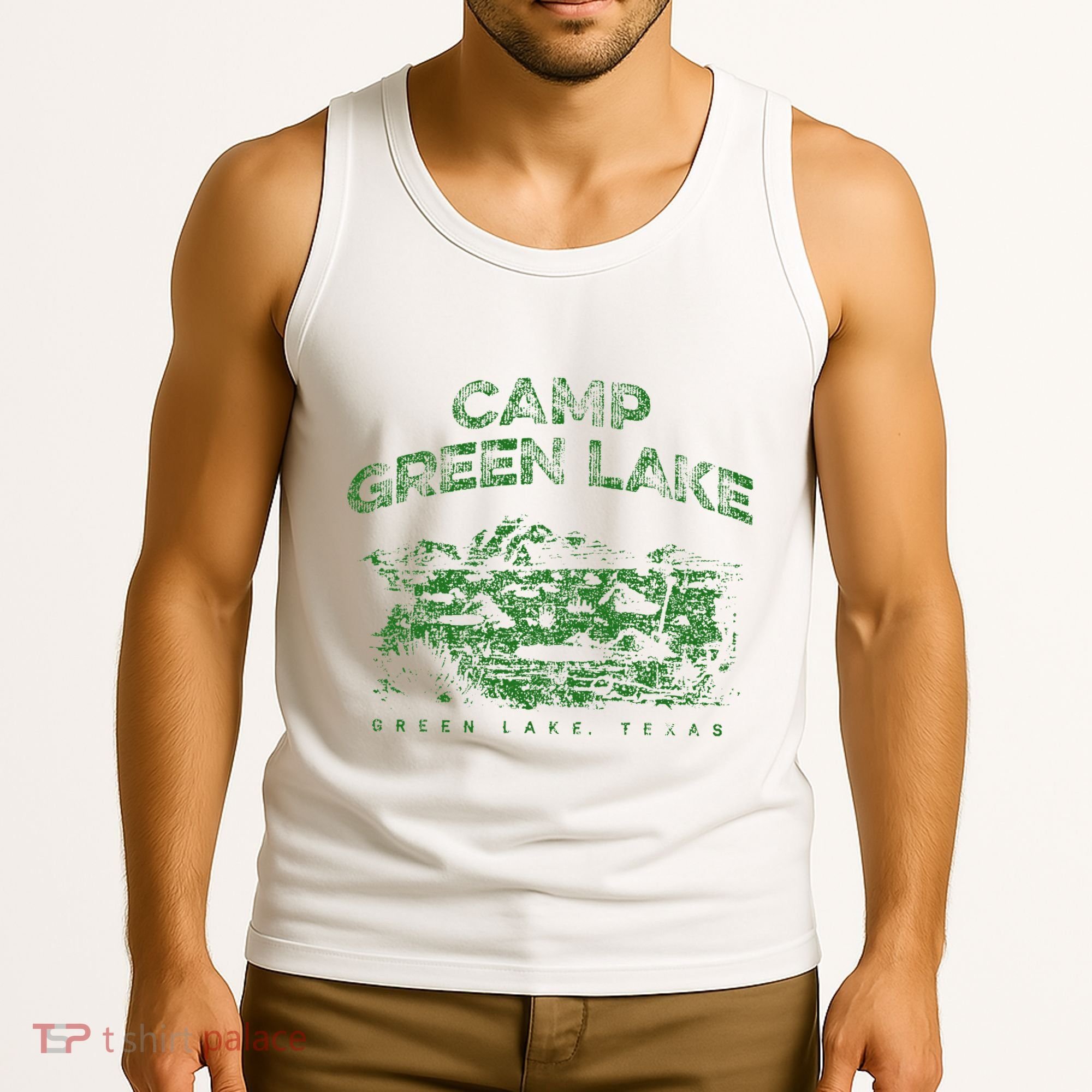 Camp Green Lake Holes Tank Top