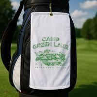Camp Green Lake Holes Golf Towel thumb 2