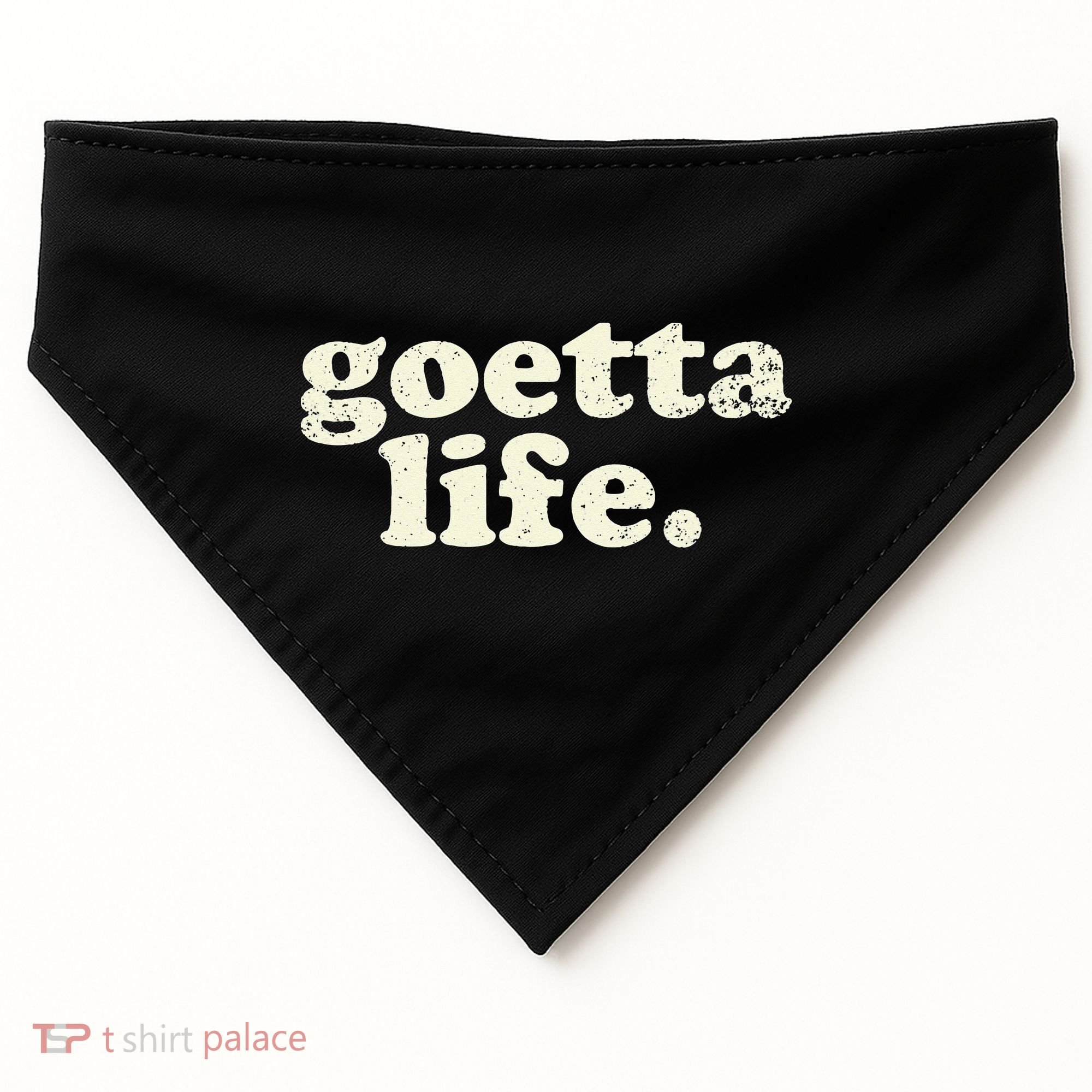 Cincinnati Goetta life foodie souvenir and gift USA-Made Doggie Bandana