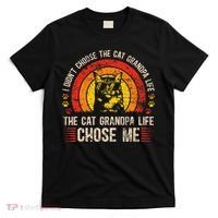 Cat Grandpa Life Cat Lover Grandpa Cat Grandfather T-Shirt thumb 0