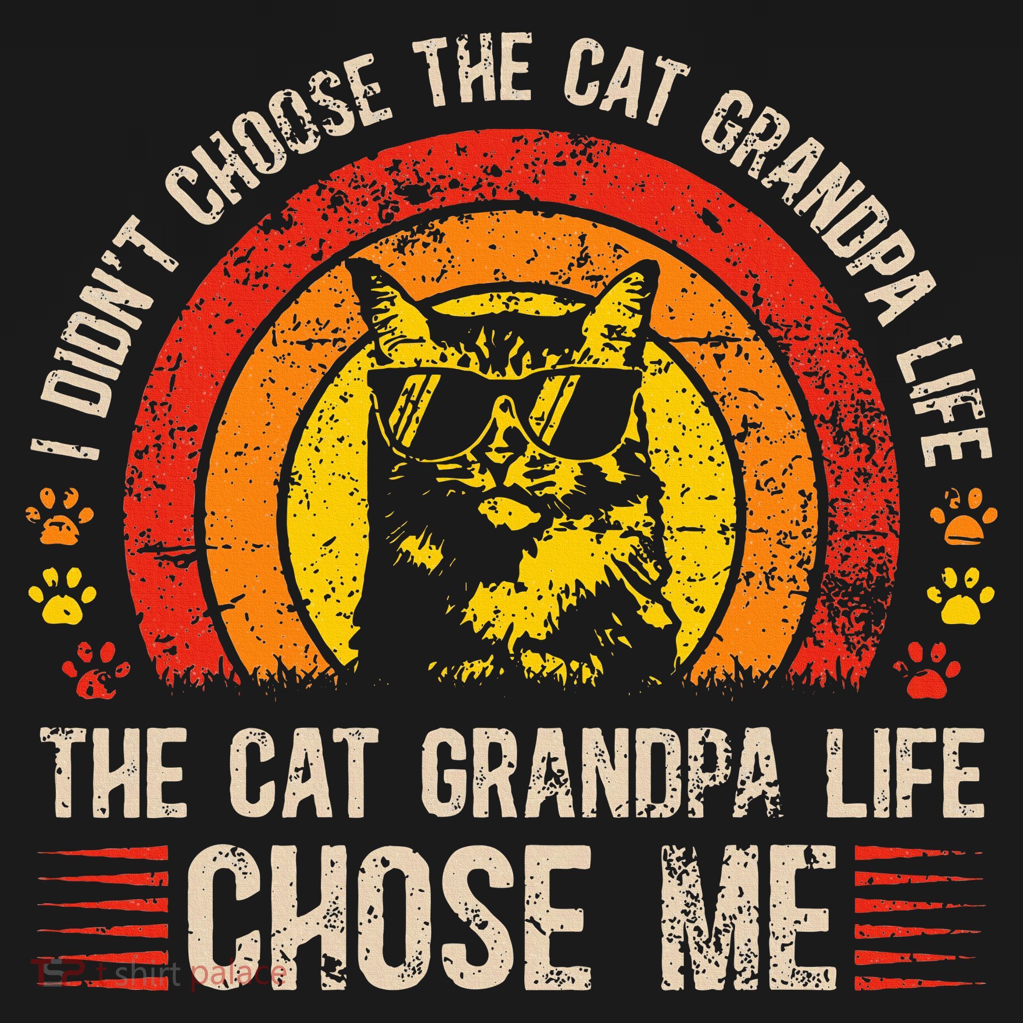 Cat Grandpa Life Cat Lover Grandpa Cat Grandfather Women's Hoodie