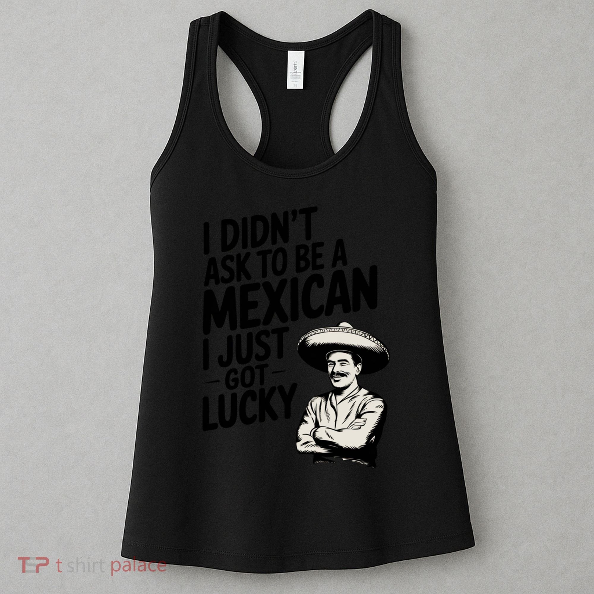 Cute Gift Mexican Fiesta Funny Party Mexico Mariachi Latino Chicano  Women's Tank Top
