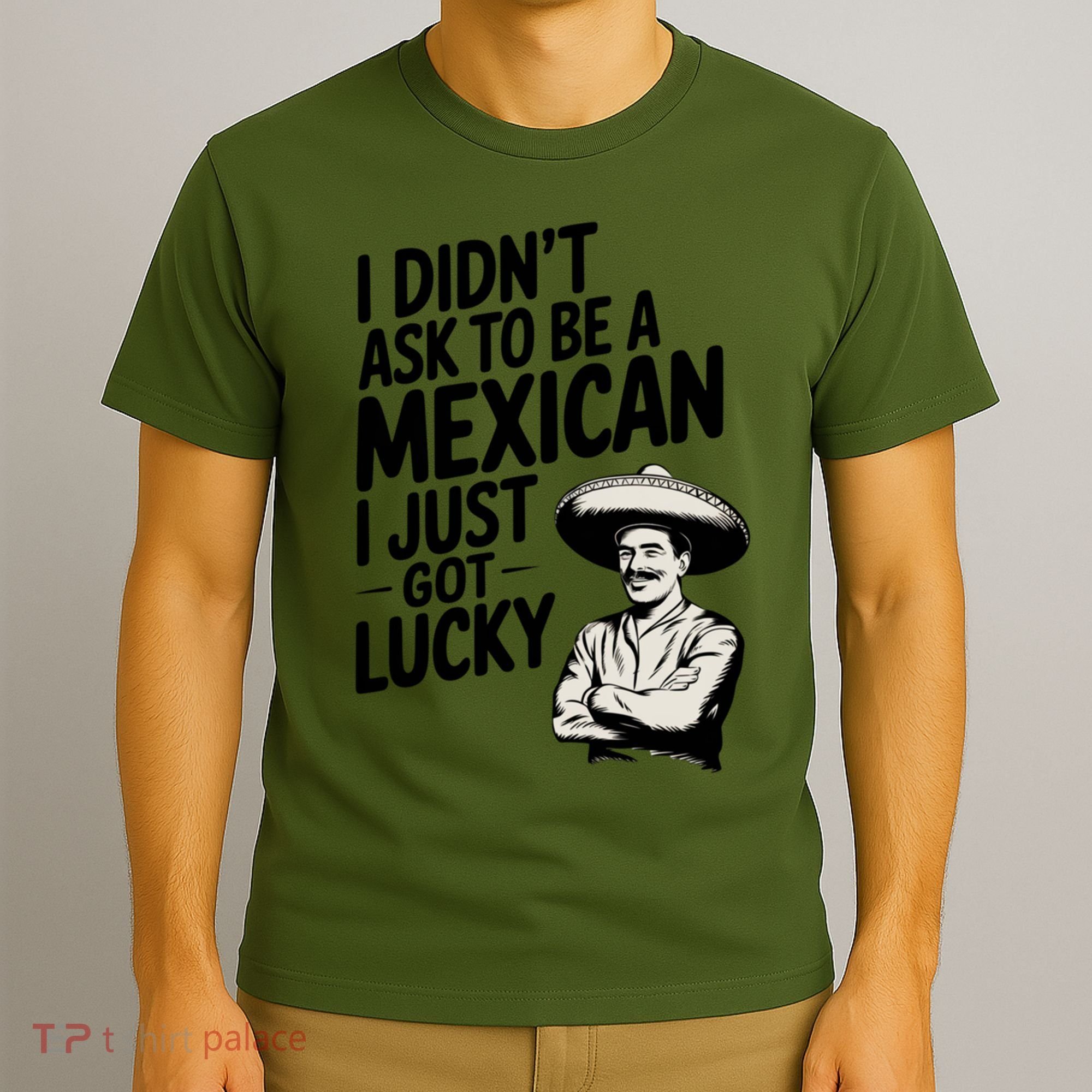 Cute Gift Mexican Fiesta Funny Party Mexico Mariachi Latino Chicano  T-Shirt
