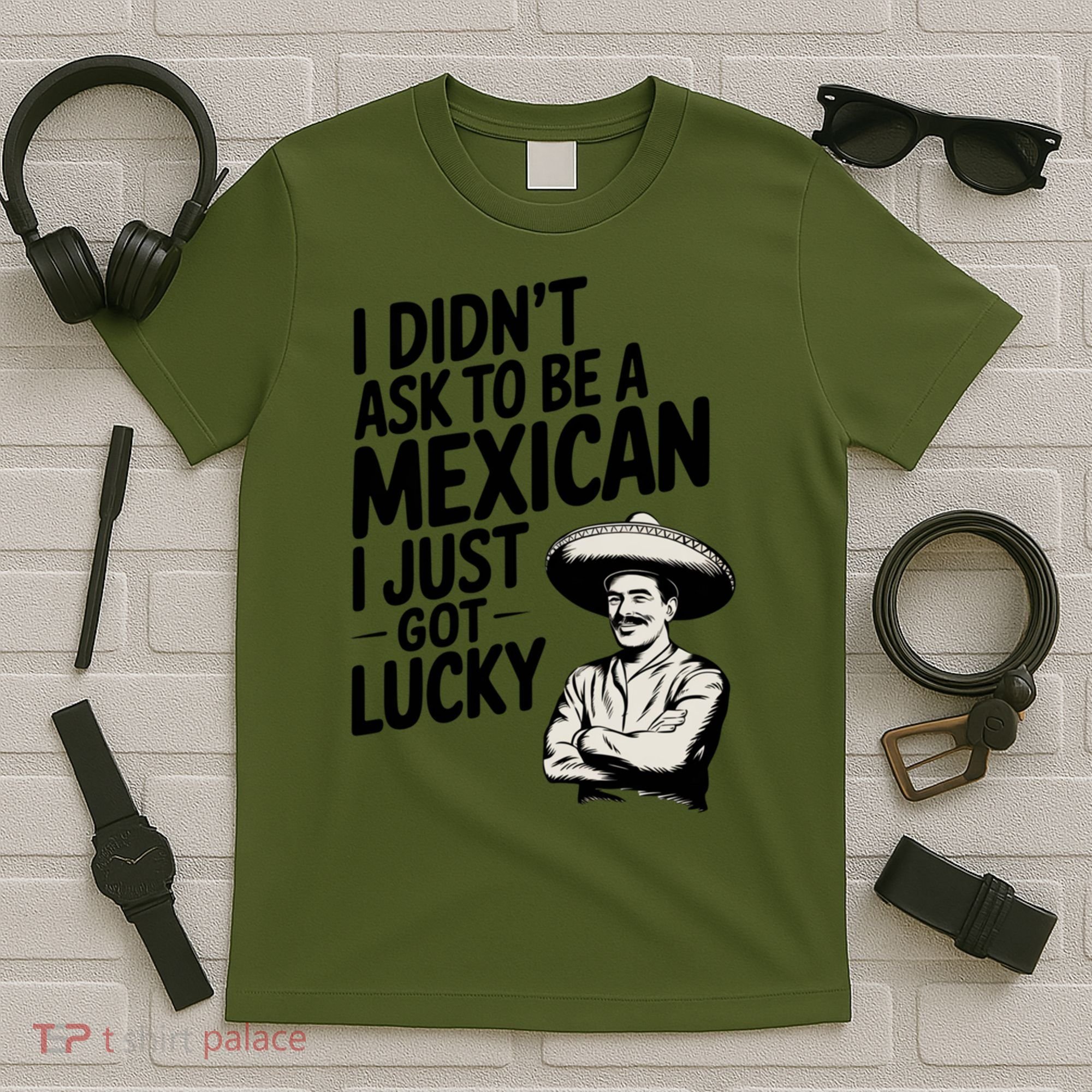 Cute Gift Mexican Fiesta Funny Party Mexico Mariachi Latino Chicano  T-Shirt