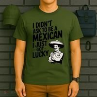 Cute Gift Mexican Fiesta Funny Party Mexico Mariachi Latino Chicano  T-Shirt thumb 6