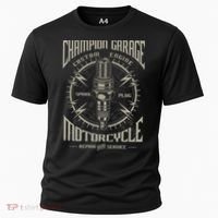 Champion Garage Motorcycle Cooling Performance Crew T-Shirt thumb 0