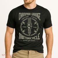 Champion Garage Motorcycle Cooling Performance Crew T-Shirt thumb 2