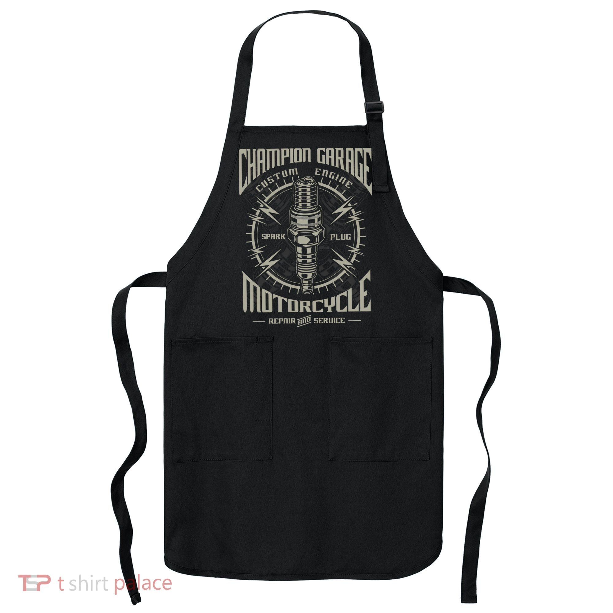 Champion Garage Motorcycle Apron