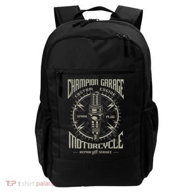 Champion Garage Motorcycle Backpack