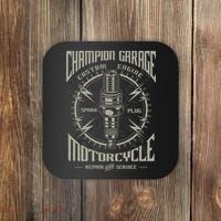 Champion Garage Motorcycle Coaster thumb 0