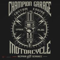 Champion Garage Motorcycle Pajama Set thumb 2