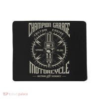 Champion Garage Motorcycle Mousepad thumb 0