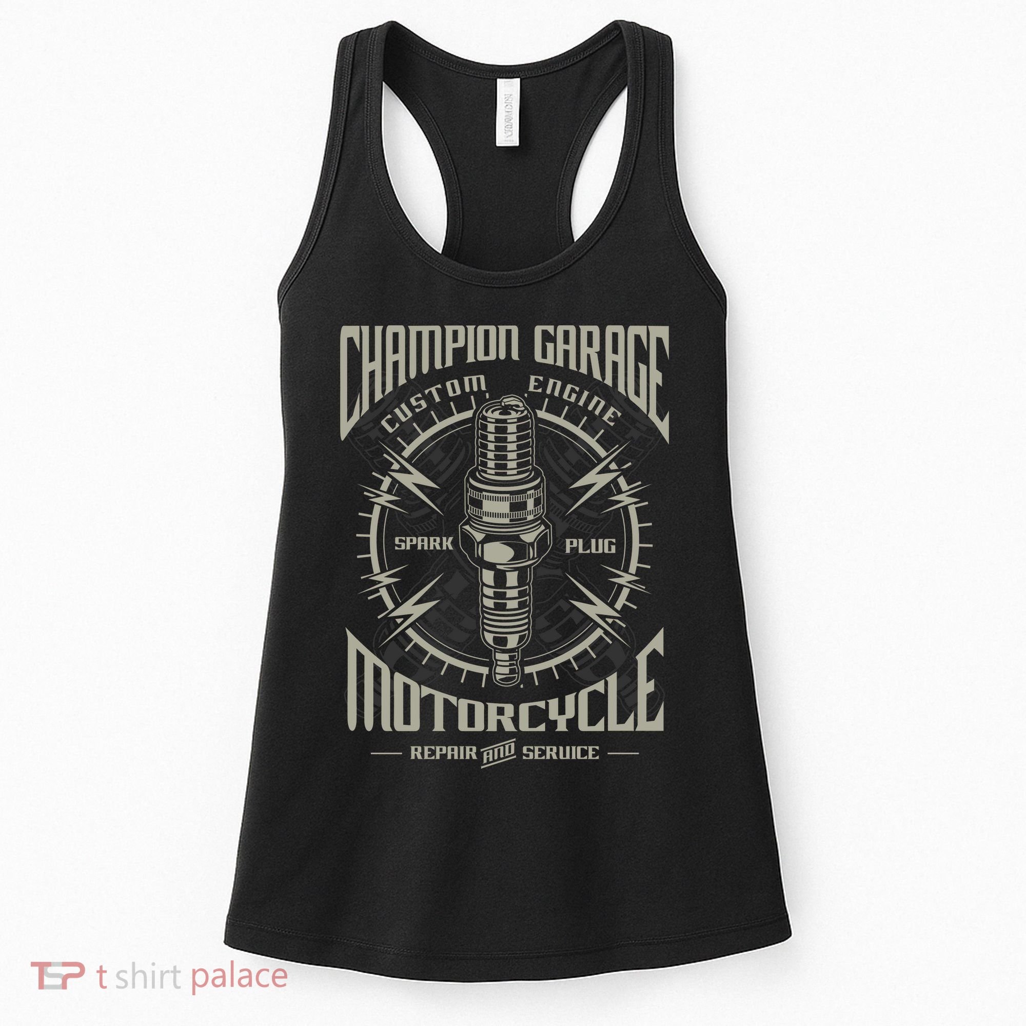 Champion Garage Motorcycle Women's Tank Top