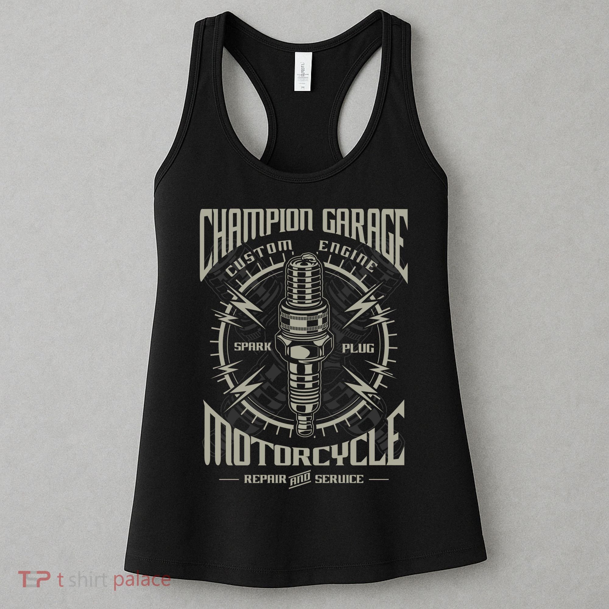 Champion Garage Motorcycle Women's Tank Top
