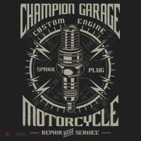 Champion Garage Motorcycle Hat thumb 2