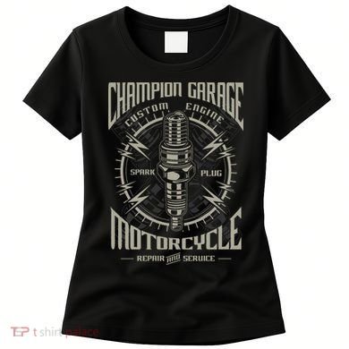 Champion Garage Motorcycle Women's T-Shirt