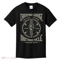 Champion Garage Motorcycle Kids T-Shirt thumb 0