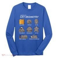 Cat Geometry Math Funny Cat Gifts For Cat Dad Cat Mom Long Sleeve Shirt thumb 0