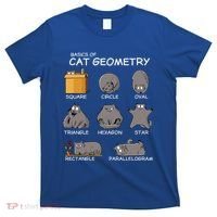 Cat Geometry Math Funny Cat Gifts For Cat Dad Cat Mom T-Shirt thumb 0