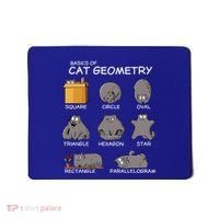 Cat Geometry Math Funny Cat Gifts For Cat Dad Cat Mom Mousepad thumb 0
