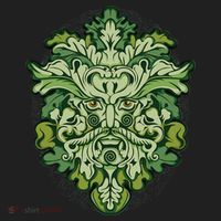 Celtic Green Man Pagan Irish Scottish Mythology God Women's Sweatshirt thumb 2
