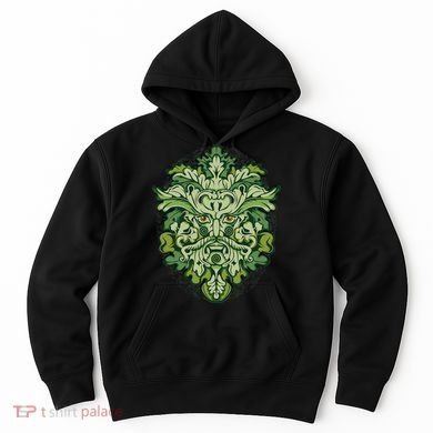 Celtic Green Man Pagan Irish Scottish Mythology God Hoodie