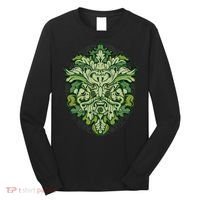 Celtic Green Man Pagan Irish Scottish Mythology God Long Sleeve Shirt thumb 0
