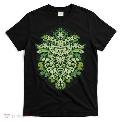 Celtic Green Man Pagan Irish Scottish Mythology God T-Shirt