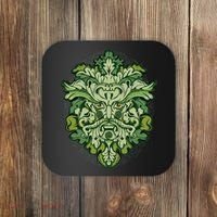 Celtic Green Man Pagan Irish Scottish Mythology God Coaster thumb 0