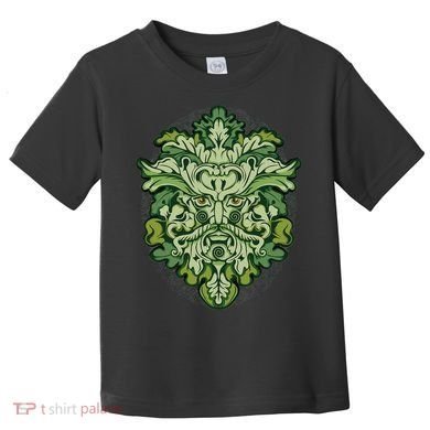 Celtic Green Man Pagan Irish Scottish Mythology God Toddler T-Shirt